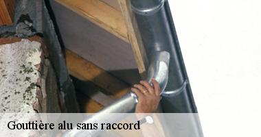 Gouttière alu sans raccord
