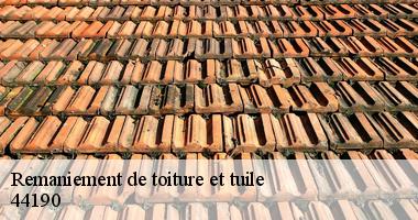 Remaniement de toiture et tuile 44190