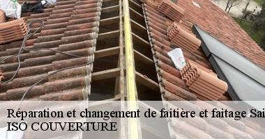 Réparation et changement de faitière et faitage saint-gereon-44150 Artisan Couverture 44
