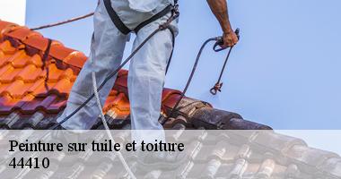 Peinture sur tuile et toiture 44410